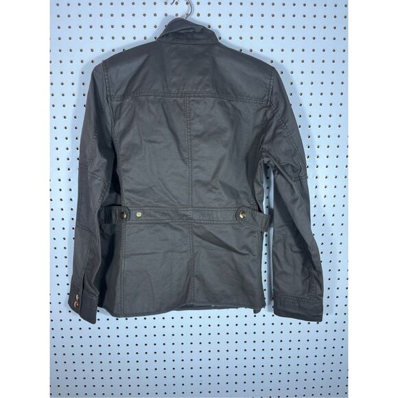 J.Crew button down coated jacket size M - Picture 2 of 9